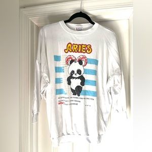 VINTAGE 70s 80s HOROSCOPE ARIES SWEATSHIRT SHIRT
